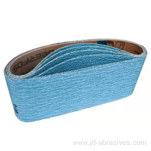 dry coated abrasive sanding belt